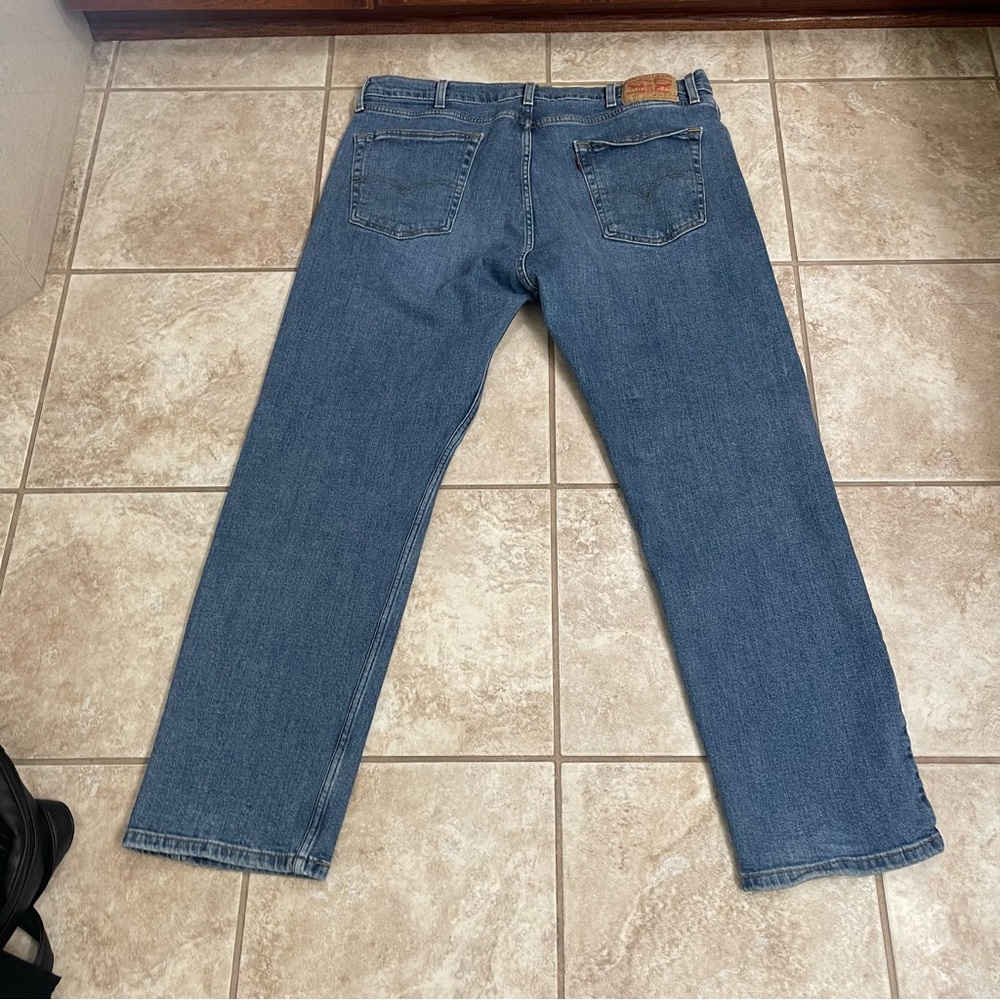 Levis 505 Jeans Mens 38x30 Blue Regular Fit Straight‎ Pre Own 
See approximate - Picture 6 of 7